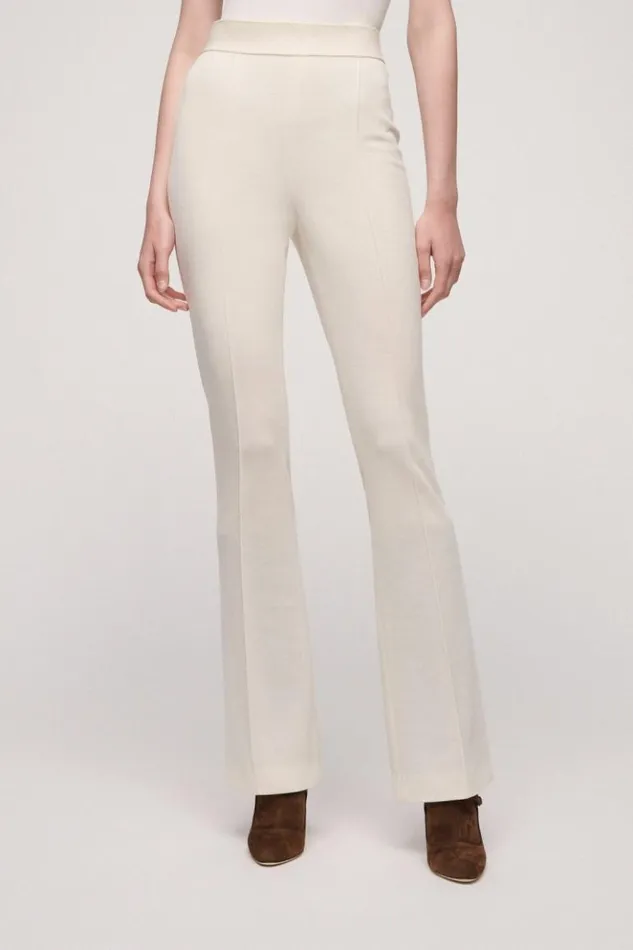 Luisa Spagnoli Pants Modit 8211 Wool Trousers Cream 8211 Women