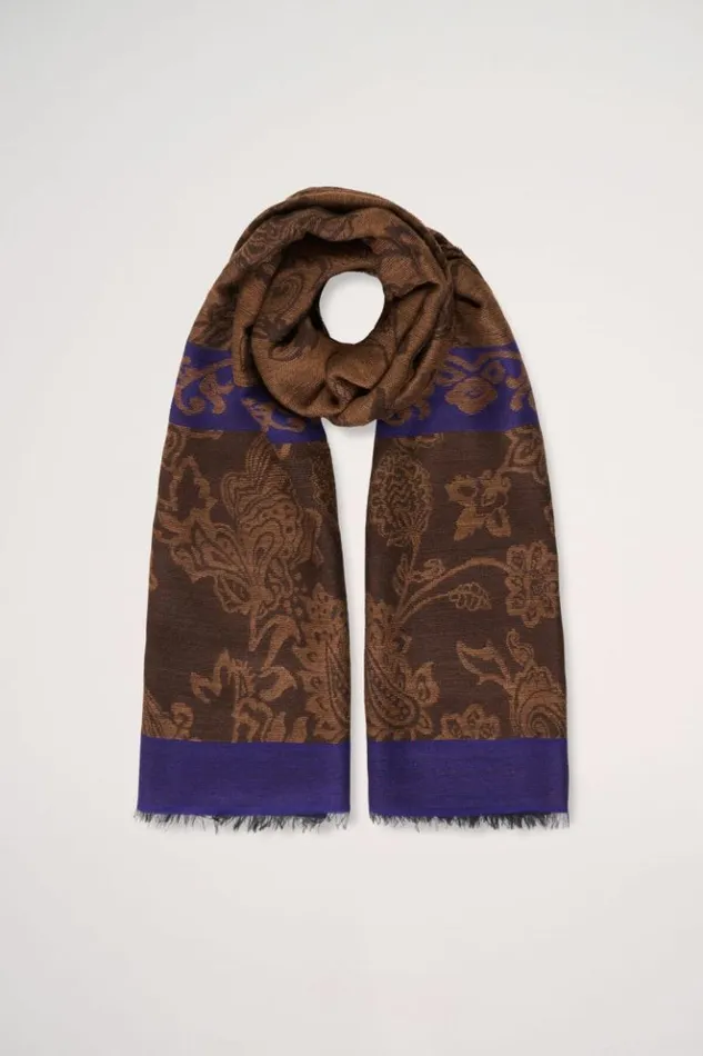 Luisa Spagnoli Scarves And Foulards Roccatura 8211 Jacquard Scarf 8211 Women Luisa Spagnoli Scarves And Foulards Roccatura 8211 Jacquard Scarf 8211 Women