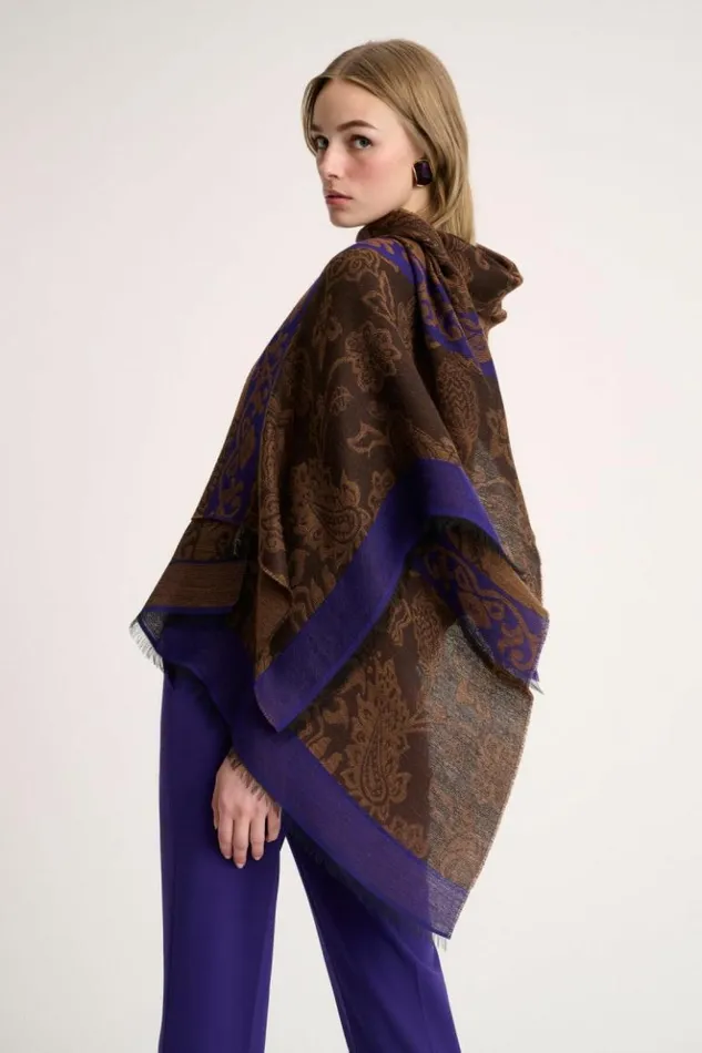 Luisa Spagnoli Scarves And Foulards Roccatura 8211 Jacquard Scarf 8211 Women Luisa Spagnoli Scarves And Foulards Roccatura 8211 Jacquard Scarf 8211 Women