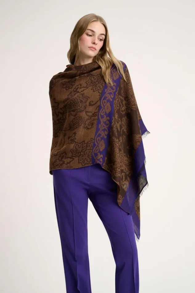 Luisa Spagnoli Scarves And Foulards Roccatura 8211 Jacquard Scarf 8211 Women Luisa Spagnoli Scarves And Foulards Roccatura 8211 Jacquard Scarf 8211 Women