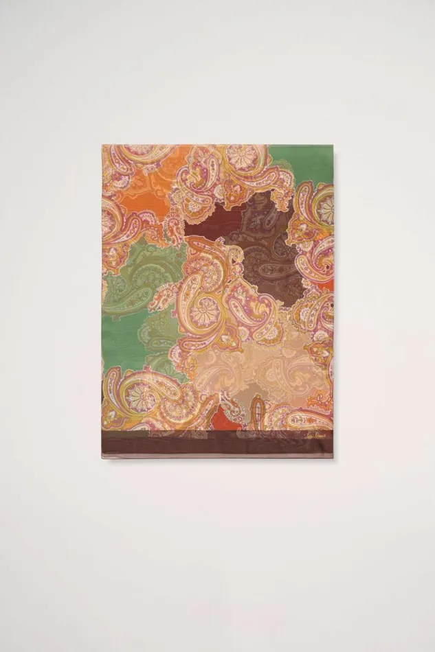 Luisa Spagnoli Scarves And Foulards Rodello 8211 Silk Stole Brown 8211 Women