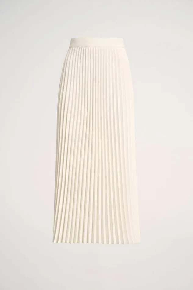 Luisa Spagnoli Skirts And Shorts Filetto 8211 Pleated Skirt Butter 8211 Women Luisa Spagnoli Skirts And Shorts Filetto 8211 Pleated Skirt Butter 8211 Women