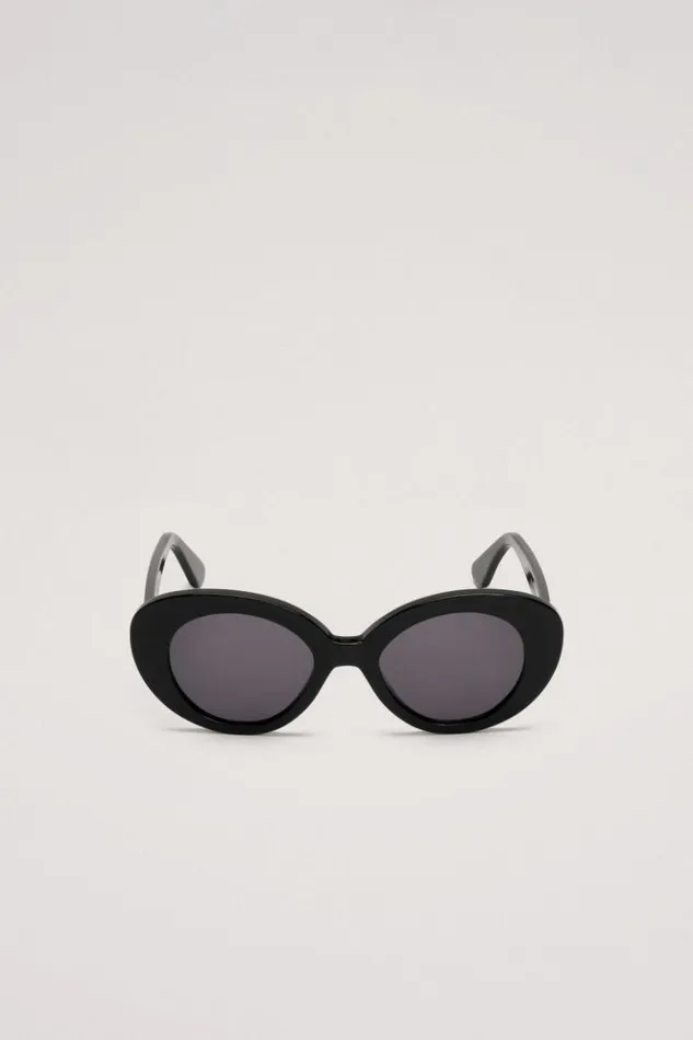 Luisa Spagnoli Sunglasses Xemma 8211 CatEye Sunglasses Blackgold 8211 Women