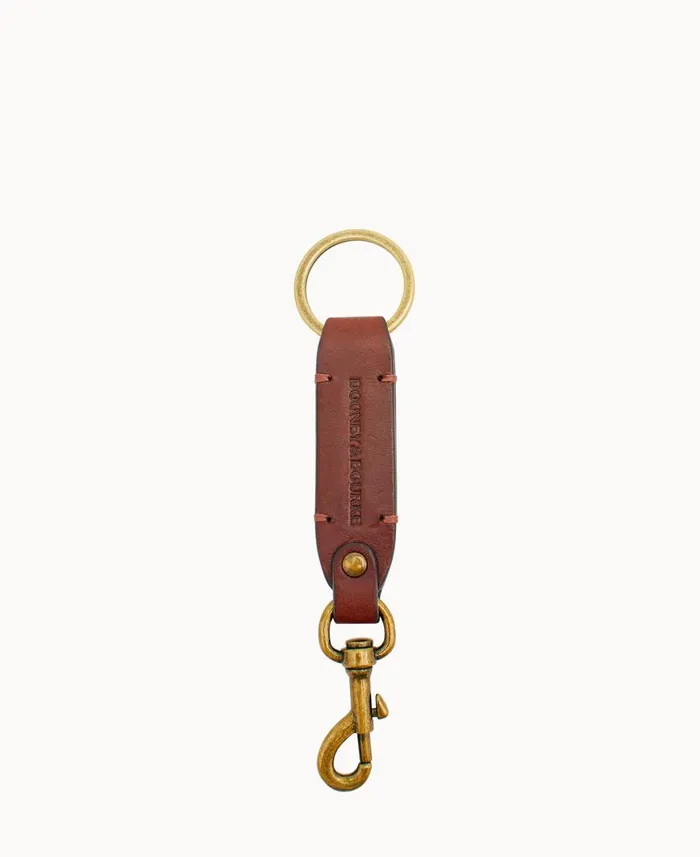 ManWoman Florentine Carpenter Key Chain Chestnut Dooney and Bourke Key Keepers and Charms ManWoman Florentine Carpenter Key Chain Chestnut Dooney and Bourke Key Keepers and Charms