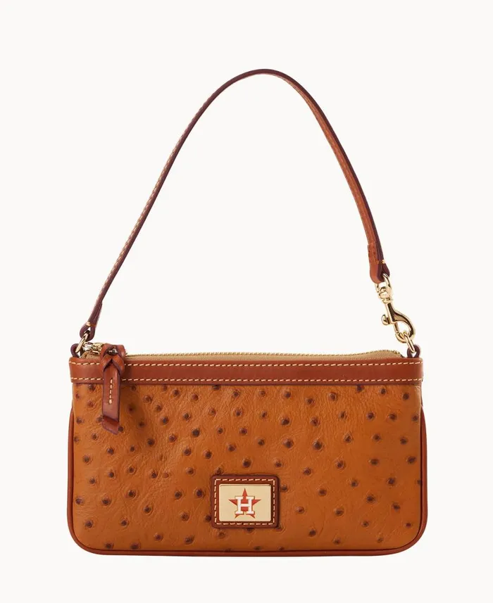 ManWoman MLB Astros Large Slim Wristlet Astros Dooney and Bourke Wallets