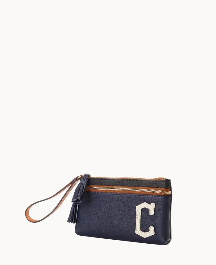 ManWoman MLB Guardians Double Zip Wristlet Guardians Dooney and Bourke Wallets ManWoman MLB Guardians Double Zip Wristlet Guardians Dooney and Bourke Wallets