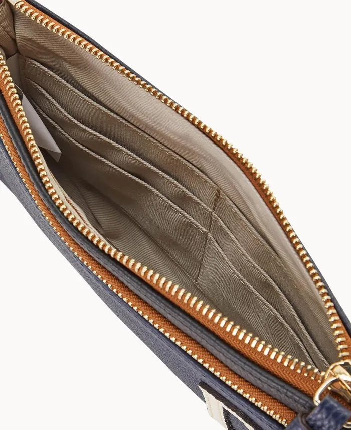 ManWoman MLB Guardians Double Zip Wristlet Guardians Dooney and Bourke Wallets ManWoman MLB Guardians Double Zip Wristlet Guardians Dooney and Bourke Wallets