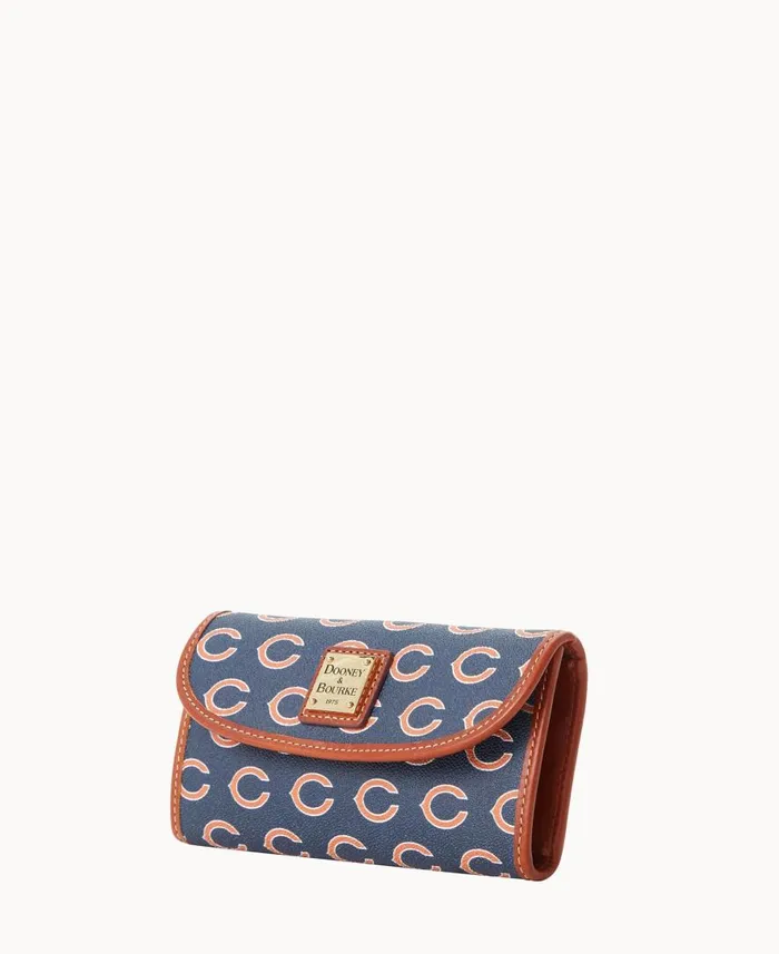 ManWoman NFL Bears Continental Clutch Bears Dooney and Bourke Wallets ManWoman NFL Bears Continental Clutch Bears Dooney and Bourke Wallets