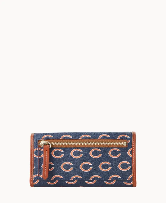 ManWoman NFL Bears Continental Clutch Bears Dooney and Bourke Wallets ManWoman NFL Bears Continental Clutch Bears Dooney and Bourke Wallets