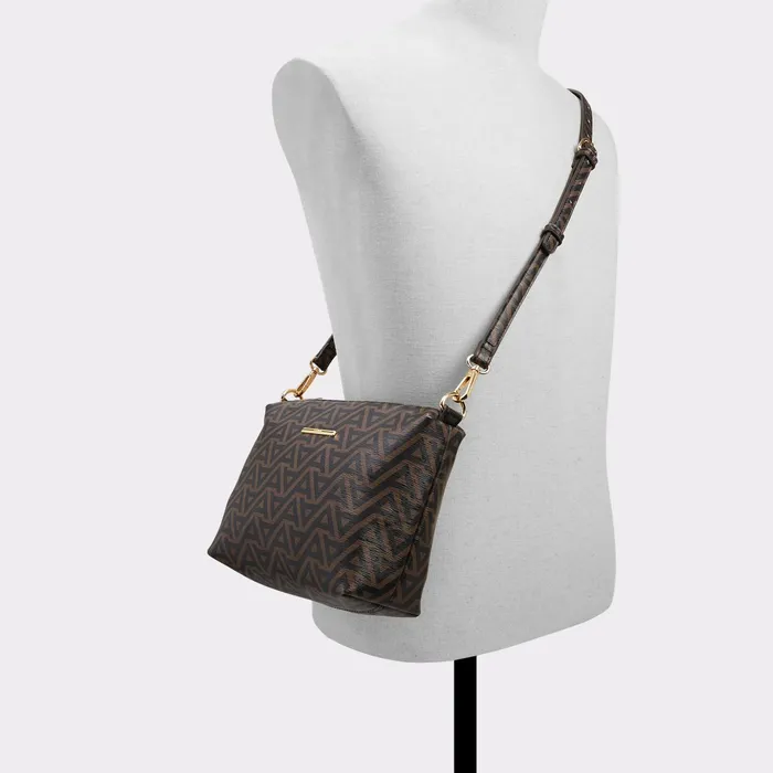Marcelinee Brown Overflow Women ALDO Tote Bags