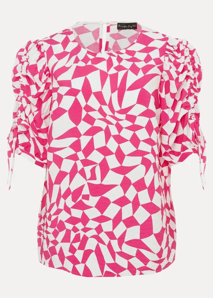 Marnie Geo Top Multicoloured Women Phase Eight Shirts and Blouses
