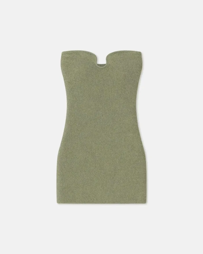 Masato TerryKnit Dress Faded Sage Women Nanushka Knitwear