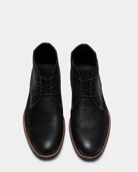 Men039s BARAN BLACK NUBUCK Black Nubuck Steve Madden Boots Men039s BARAN BLACK NUBUCK Black Nubuck Steve Madden Boots