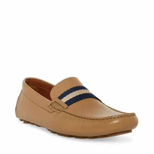 Men039s BAZ SAND LEATHER Sand Leather Steve Madden Loafers Men039s BAZ SAND LEATHER Sand Leather Steve Madden Loafers