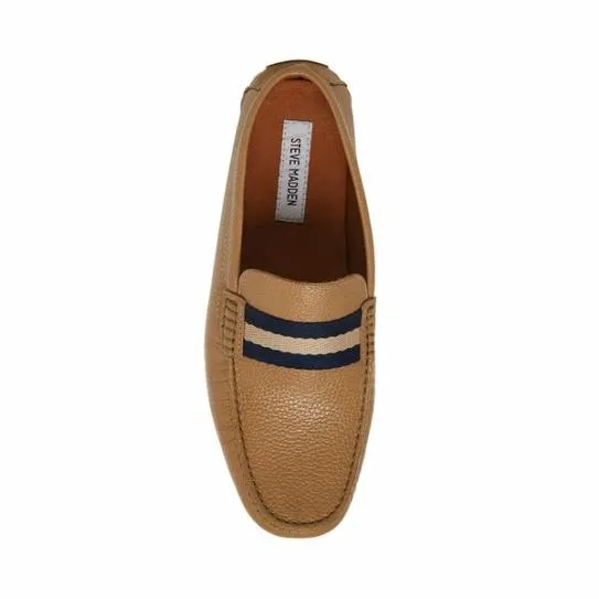 Men039s BAZ SAND LEATHER Sand Leather Steve Madden Loafers Men039s BAZ SAND LEATHER Sand Leather Steve Madden Loafers