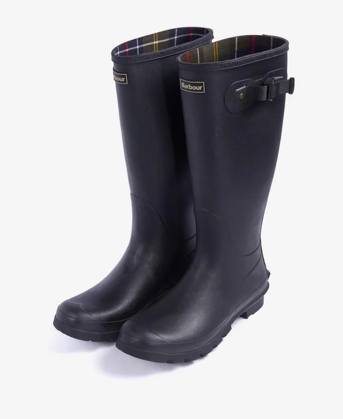 Men039s Bede Wellington Boots Black Men Barbour Wellingtons