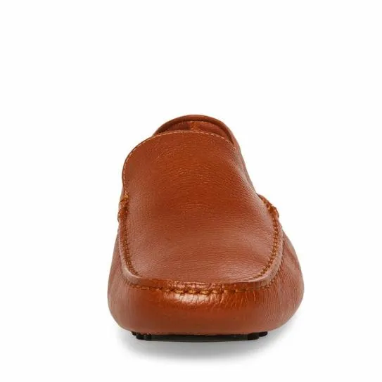 Men039s BERGAMO TAN LEATHER Tan Leather Steve Madden Loafers