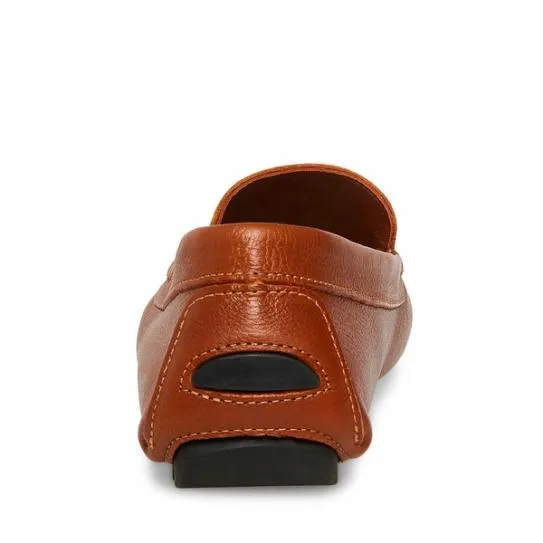 Men039s BERGAMO TAN LEATHER Tan Leather Steve Madden Loafers