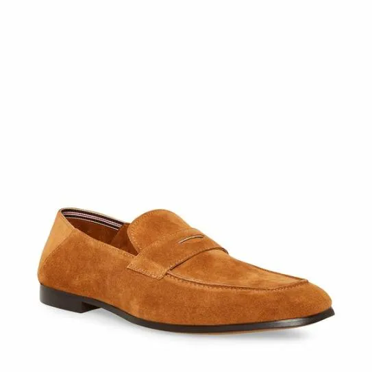 Men039s EDDYSON TAN SUEDE Tan Suede Steve Madden Loafers Men039s EDDYSON TAN SUEDE Tan Suede Steve Madden Loafers