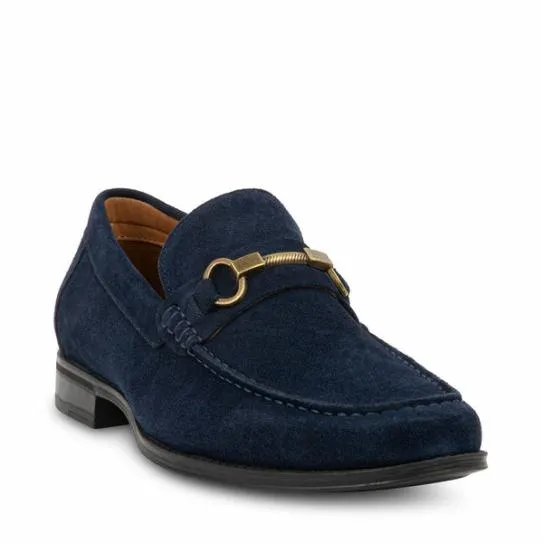 Men039s GADDIS NAVY SUEDE Navy Suede Steve Madden Loafers Men039s GADDIS NAVY SUEDE Navy Suede Steve Madden Loafers