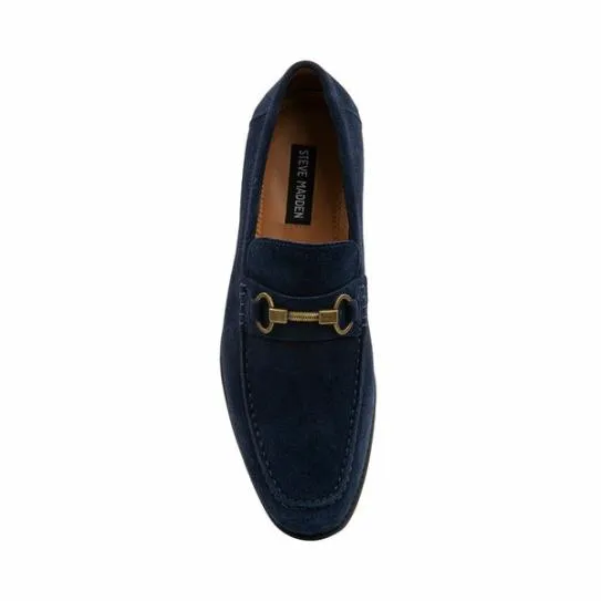 Men039s GADDIS NAVY SUEDE Navy Suede Steve Madden Loafers Men039s GADDIS NAVY SUEDE Navy Suede Steve Madden Loafers