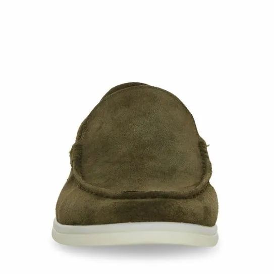 Men039s LARKEN OLIVE SUEDE Olive Suede Steve Madden Loafers Men039s LARKEN OLIVE SUEDE Olive Suede Steve Madden Loafers