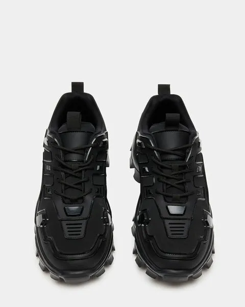 Men039s PONCE BLACK Black Steve Madden Sneakers Men039s PONCE BLACK Black Steve Madden Sneakers