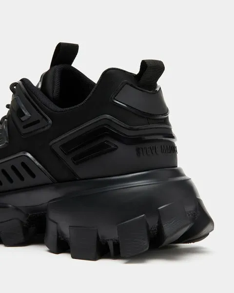 Men039s PONCE BLACK Black Steve Madden Sneakers Men039s PONCE BLACK Black Steve Madden Sneakers