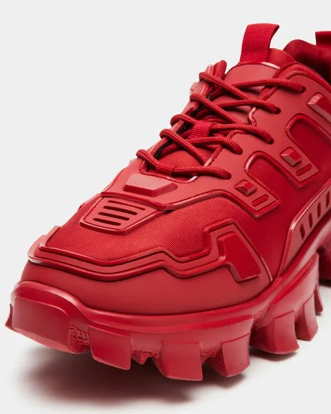 Men039s PONCE RED Red Steve Madden Sneakers Men039s PONCE RED Red Steve Madden Sneakers