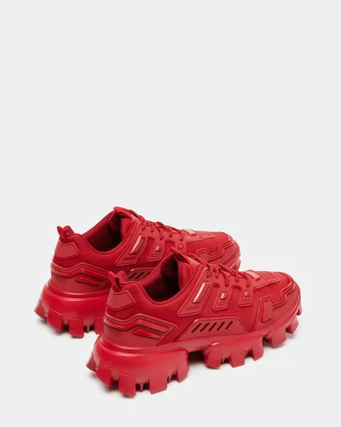 Men039s PONCE RED Red Steve Madden Sneakers Men039s PONCE RED Red Steve Madden Sneakers