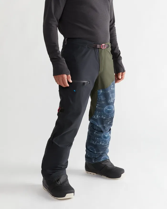 Men 134 Levitend Cutan Britta Pant Britta MarakattLabba Rosin Greencobolt Blue Klttermusen Waterproof Pants