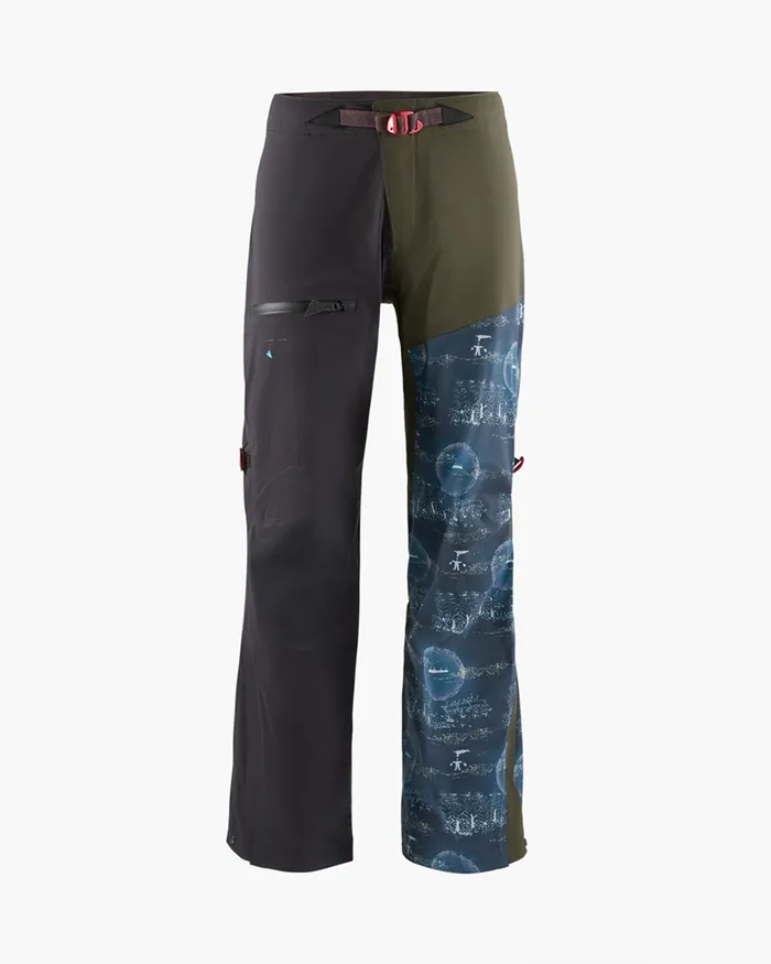 Men 134 Levitend Cutan Britta Pant Britta MarakattLabba Rosin Greencobolt Blue Klttermusen Waterproof Pants