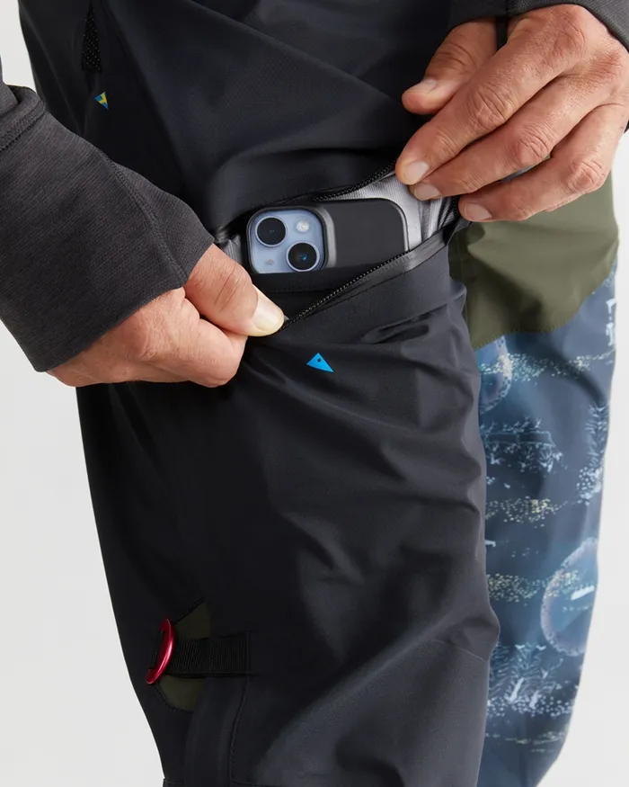 Men 134 Levitend Cutan Britta Pant Britta MarakattLabba Rosin Greencobolt Blue Klttermusen Waterproof Pants
