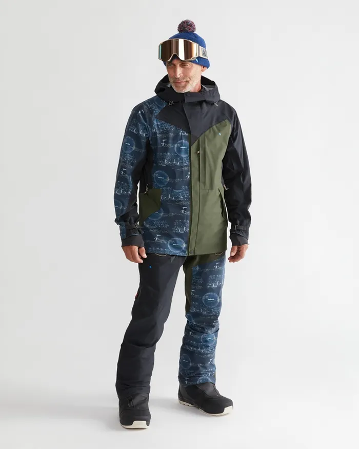 Men 134 Levitend Cutan Britta Pant Britta MarakattLabba Rosin Greencobolt Blue Klttermusen Waterproof Pants