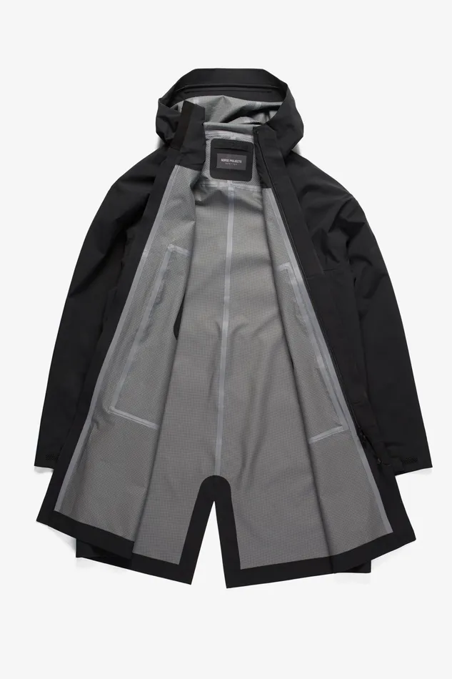 Men 3L Waterproof M51 Parka Black Norse Projects Outerwear