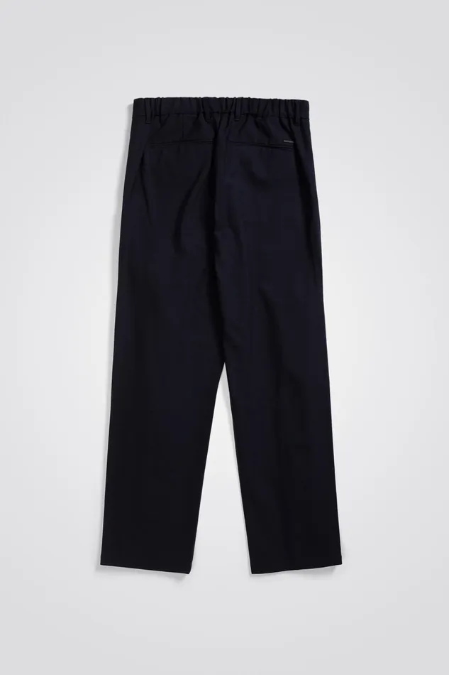 Men Aaren Cordura Tech Wool Trouser Dark Navy Norse Projects Trousers