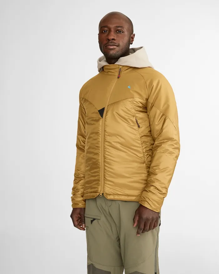 Men Alv 20 PrimaLoft Jacket Dusty Yellow Klttermusen Down and Insulated Jackets