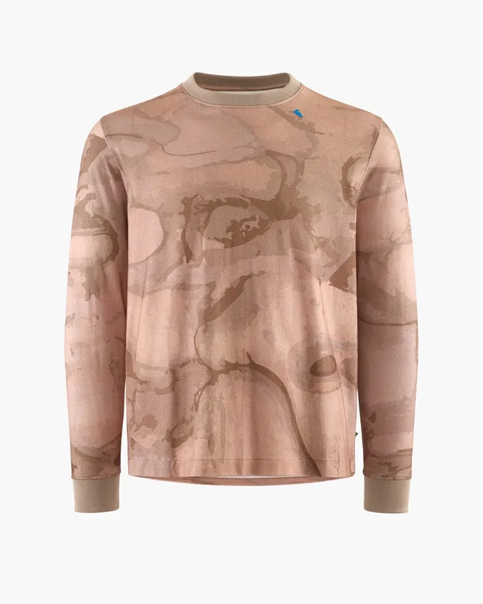 Men Ask LongSleeve Tee Bark Smoke Rose Klttermusen TShirts