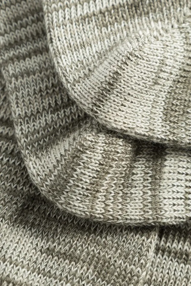 Men Bjarki Cotton Twist Sock Sediment Green Norse Projects Accessories