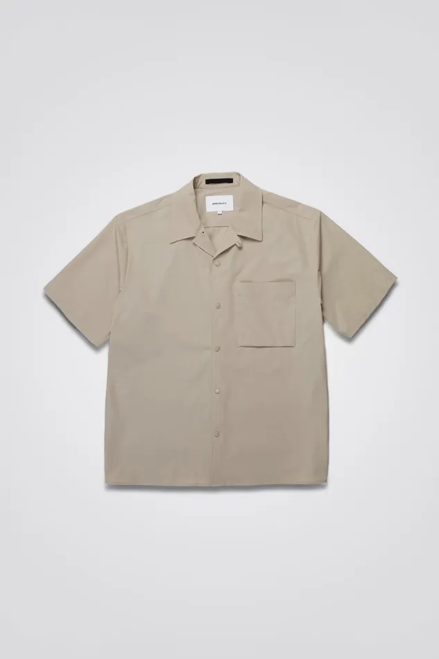 Men Carsten Travel Light Light Khaki Norse Projects Shirting