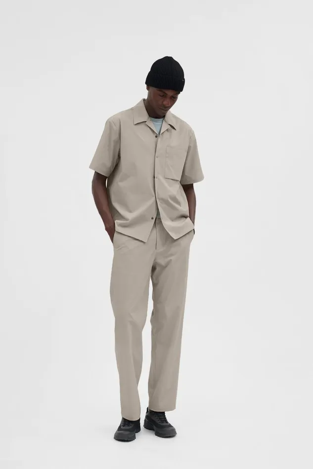 Men Carsten Travel Light Light Khaki Norse Projects Shirting