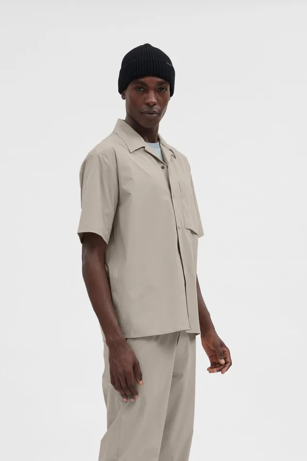 Men Carsten Travel Light Light Khaki Norse Projects Shirting