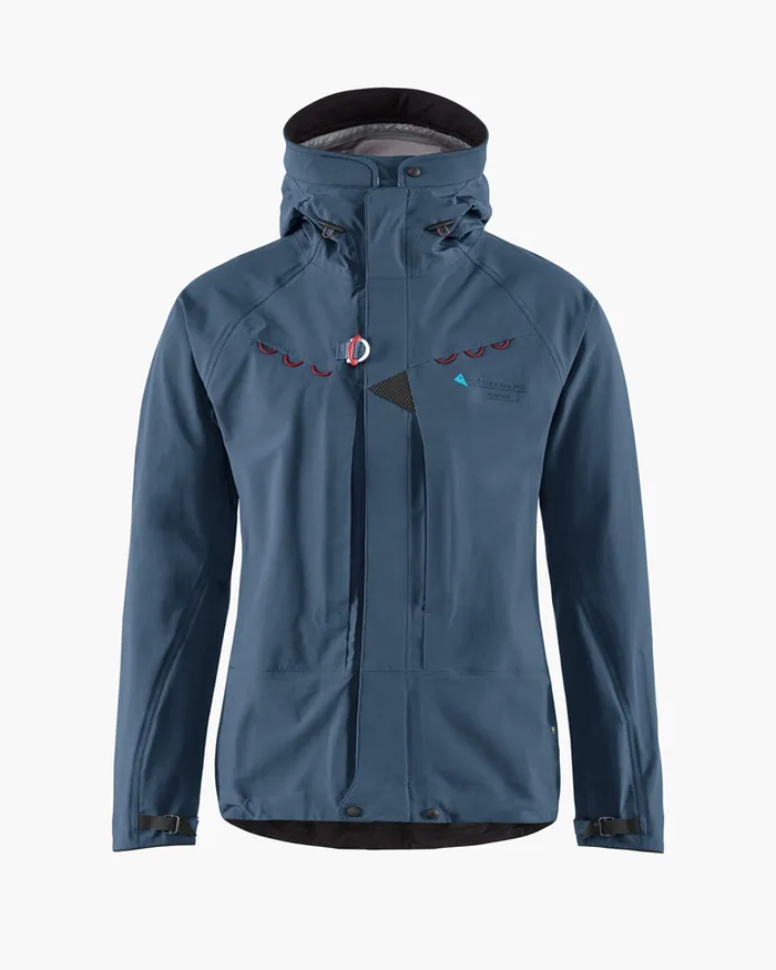 Men Draupner Waterproof Cutan Jacket Midnight Blue Klttermusen Waterproof Jackets