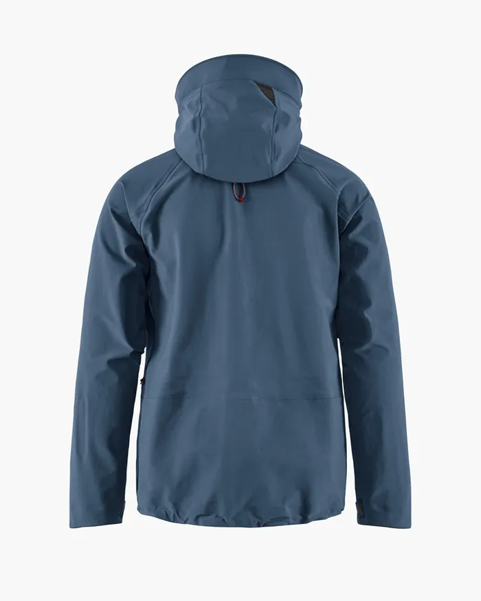 Men Draupner Waterproof Cutan Jacket Midnight Blue Klttermusen Waterproof Jackets