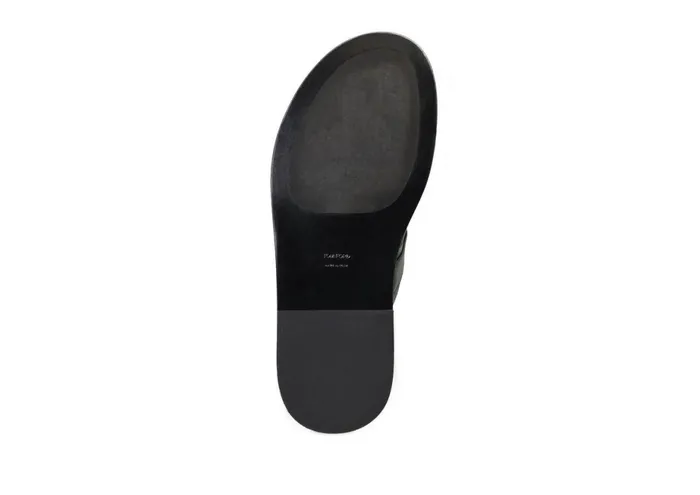 Men Espadrilles and Sandals Tom Ford Smooth Leather Brighton Sandal Black Men Espadrilles and Sandals Tom Ford Smooth Leather Brighton Sandal Black