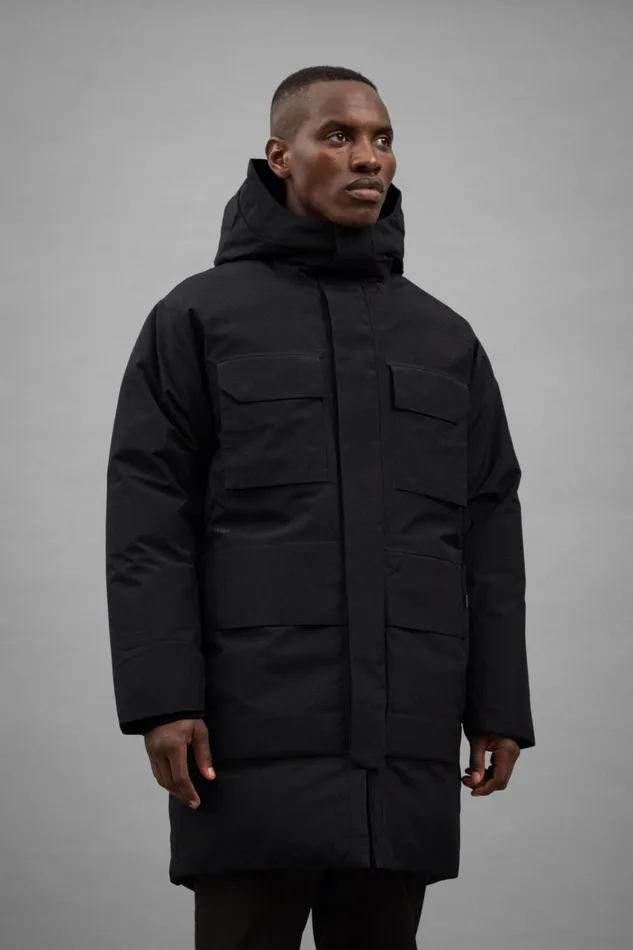 Men Expedition Parka GoreTex Black Norse Projects Outerwear