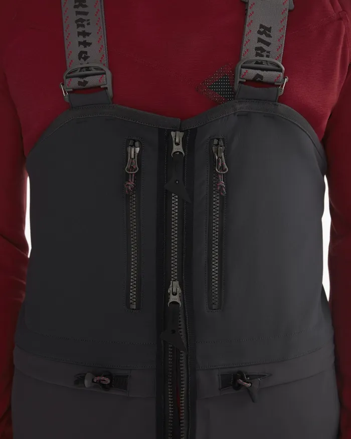 Men Freke 20 Expedition Salopette Short Raven Klttermusen Waterproof Pants