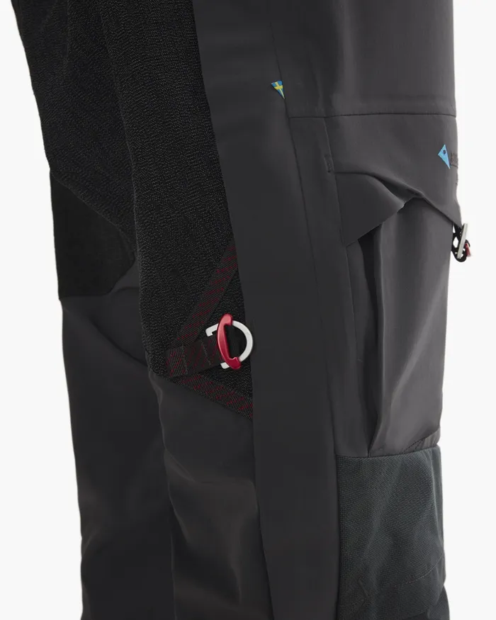 Men Freke 20 Expedition Salopette Short Raven Klttermusen Waterproof Pants