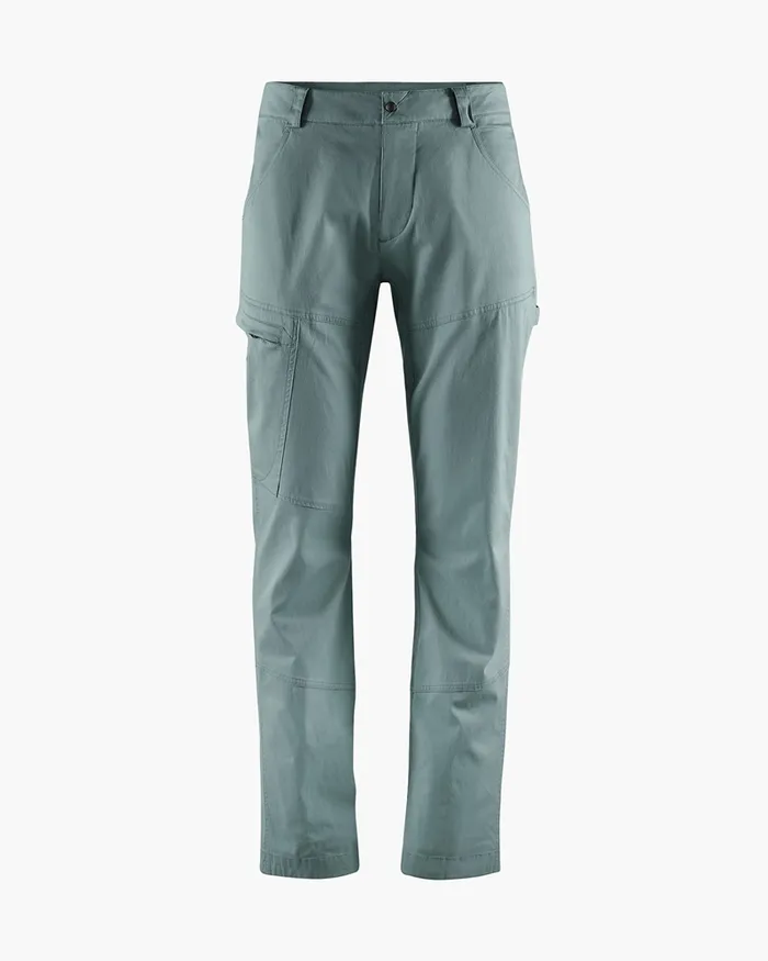 Men Gefjon 20 Flexible Cotton Pants Frost Green Klttermusen Pants