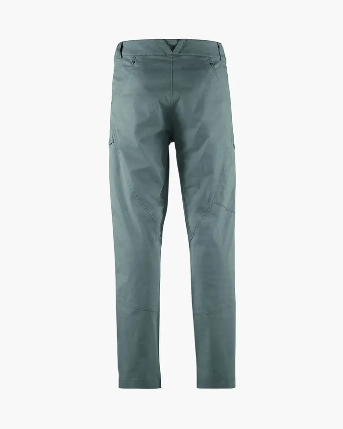 Men Gefjon 20 Flexible Cotton Pants Frost Green Klttermusen Pants